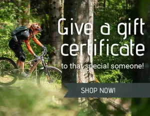 Give a gift certificate to cool mountain bike experiences in Slettestrand!